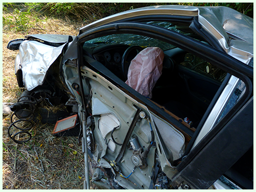 does frame damage total a car